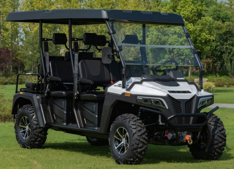 Гольфкар GreenCamel Сонора U15K 4x4 (4+2 seats 15kW R12) блокировки